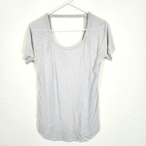 Chaser | NWT Back Vent Short Sleeve Shirttail Gauze Jersey Cloud Small